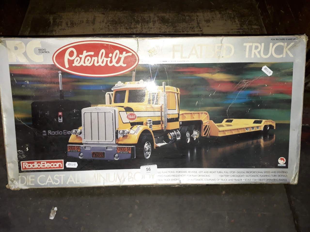 Peterbilt 1:24 remote controlled flatbed truck