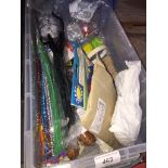 A box of mainly crafting materials