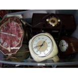 Tub of varioius clocks