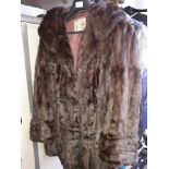 Ladies fur coat