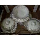 Pendant dinner set 10 piece and Copeland Chelsea plate & Spose dish