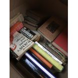 A box of books