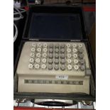 A comptometer