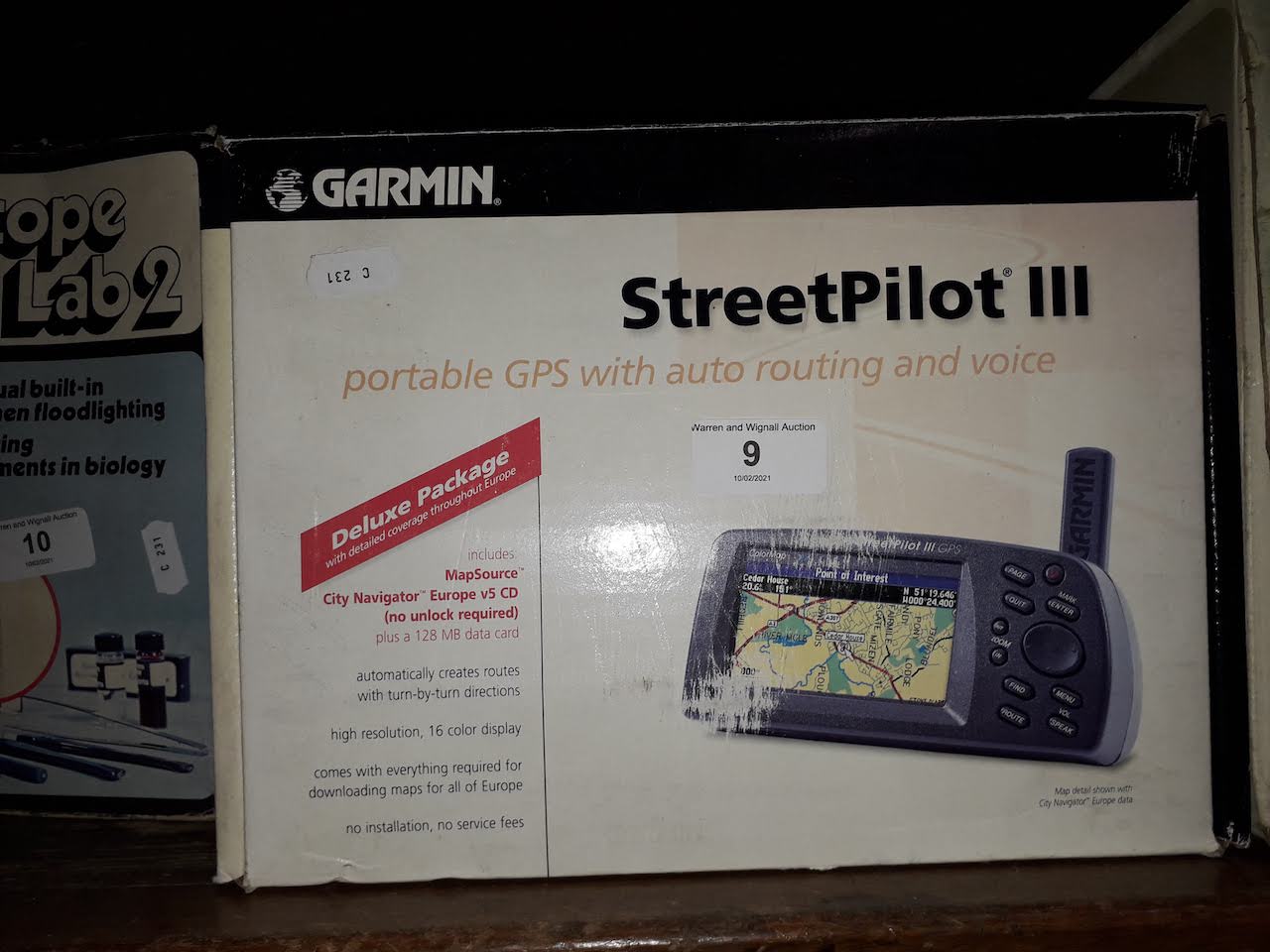 A Garmin Street Pilot 3