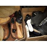 3 boxes of shoes