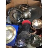 Box of metalware