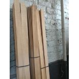 3 bundles of wood offcuts, approx 7 ft lengths