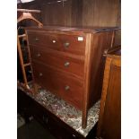 A chest of drawers