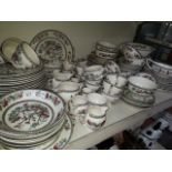 Large collection of Johnson Bros. Indain Tree dinner ware approx. 130 pieces