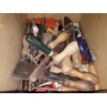 A box of decorating tools