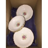 12 Colclough china dishes