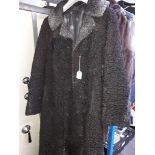 Vintage Astrakan ladies coat