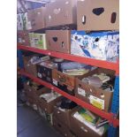 20 boxes of household items including kitchen items, cleaning items, pottery etc