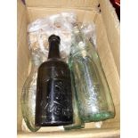 A box of old bottles