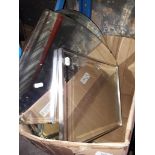 A box containing 3 mirrors