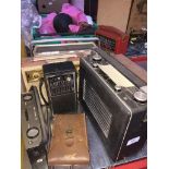 7 transistor radios, including Philips and Murphy