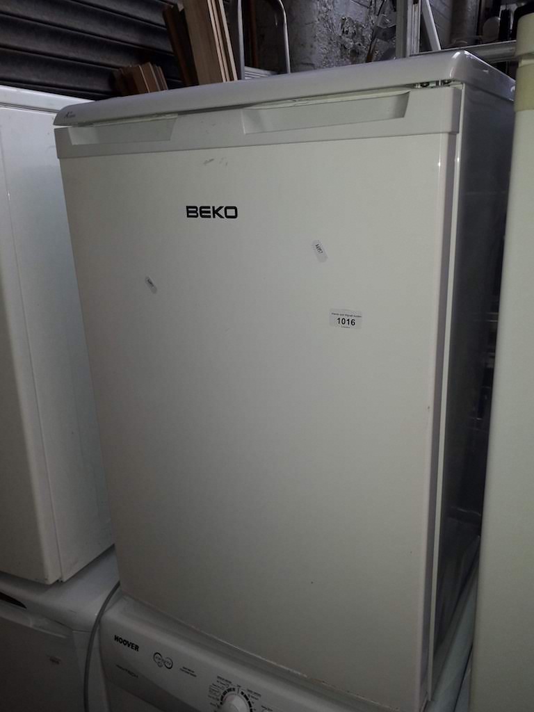 A Beko freezer.