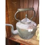 A copper kettle