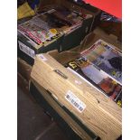 6 boxes of books and railway related magazines