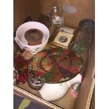 Box of china, glass etc.