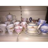 Various china teaware