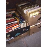 4 boxes of books