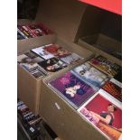 6 boxes of assorted CD's