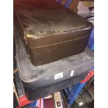 2 vintage suitcases