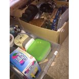 2 boxes of household items