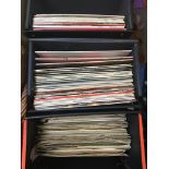 2 cases of LPs and a case of sheet music