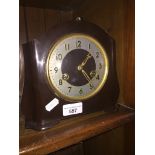 A Smiths bakelite mantel clock