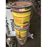 3 x 20L Industrial floor paint - grey.