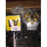 Two AA badges