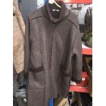 A Marks and Spencer size 12 ladies simulated wool coat