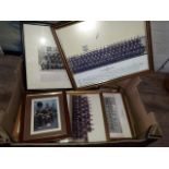 A box of military photographs.