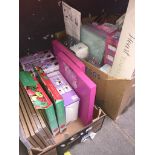 2 boxes of miscellaneous items