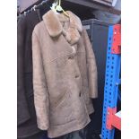 A Moorlands lambs skin ladies coat