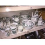 Royal Staffordshire Old Pekin dinner ware approx. 50 pieces