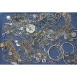 A large quantity of mainly hallmarked silver and jewellery marked 925, gross wt. 20oz.
