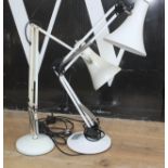 A Herbert Terry & Sons Anglepoise lamp and another.