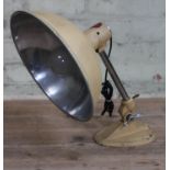 A retro ERgon lamp, height approx. 45cm.