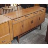 A G-Plan Fresco teak sideboard, length 153cm, depth 46cm & height 84.5cm.