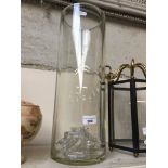 Glass cylinde and contents