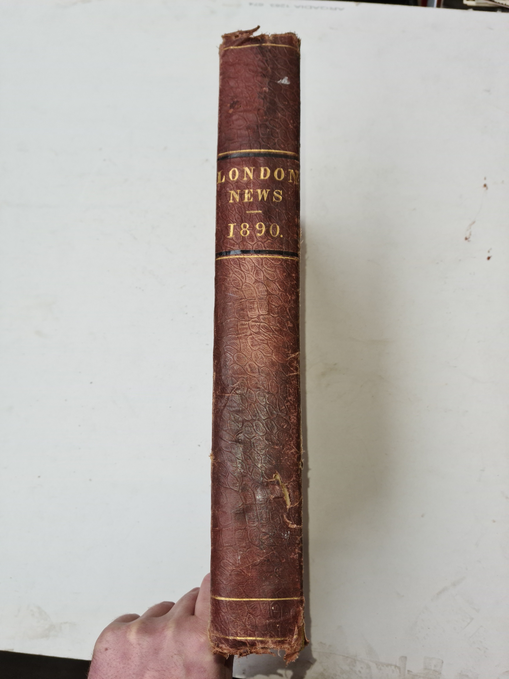 Bound vols London Illustrated News and and a 19th century Scottish bible. - Image 6 of 6