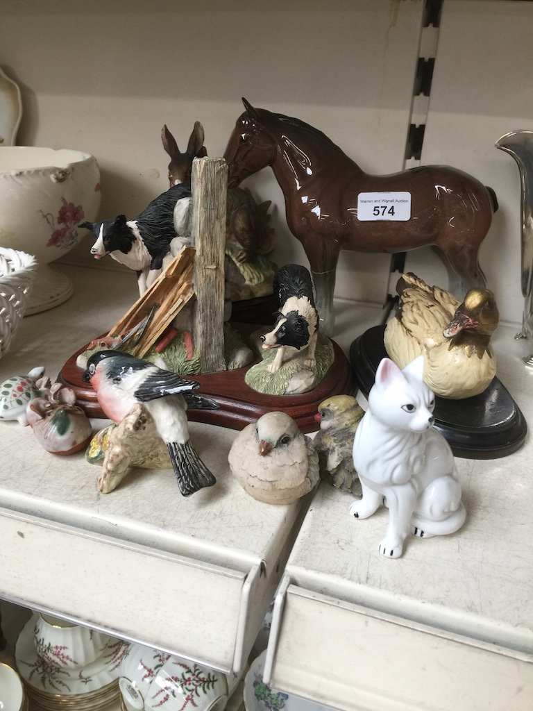 Border Fine Arts Bob and Sweep, other animal ornaments etc.