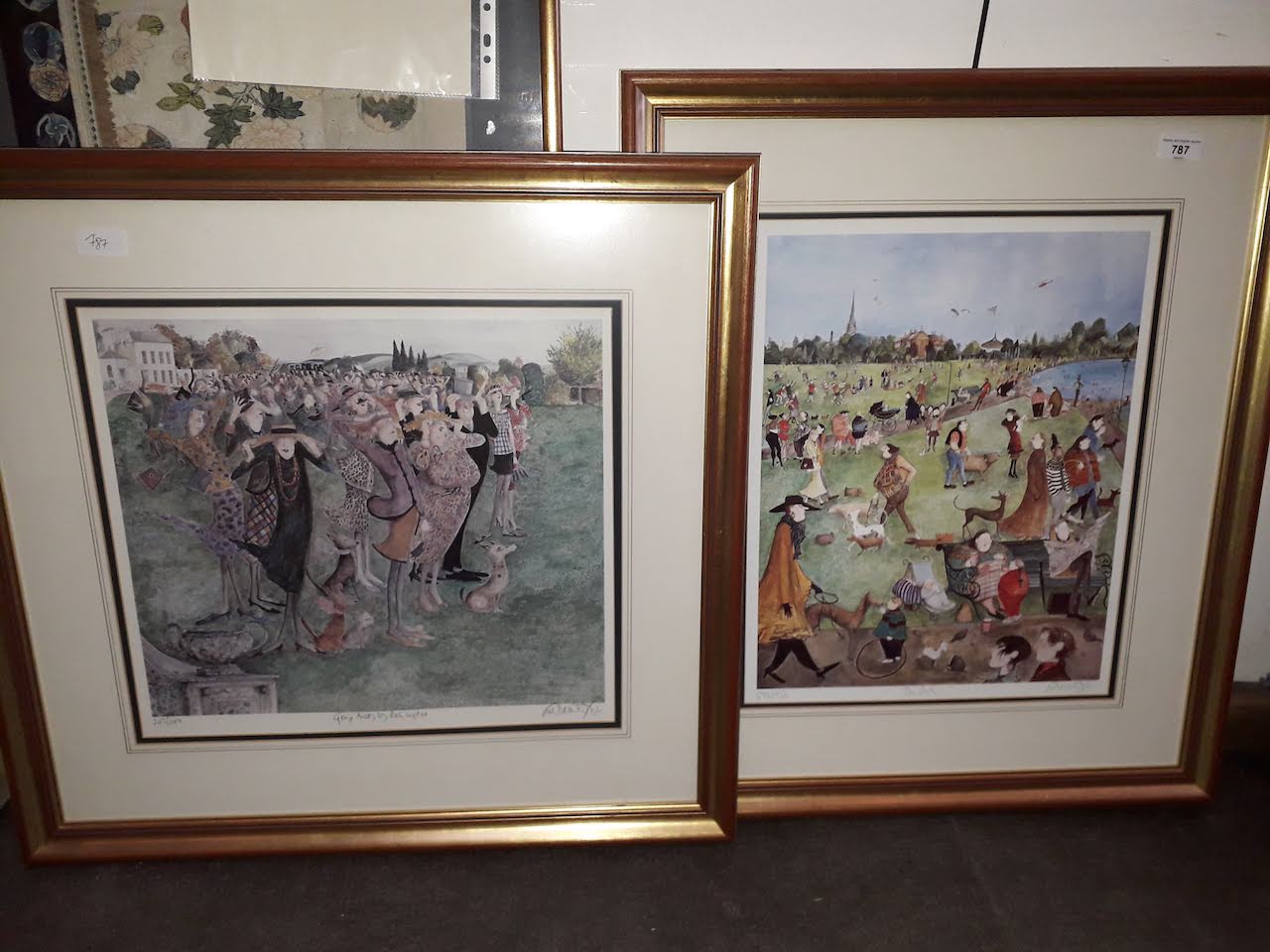 After Sue Macartney-Snape (1957-), two ltd edition signed prints, 'The Park' & 'Going Away By