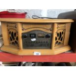 A vintage style music system