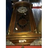 A President quartz Westminster chime wall clock.