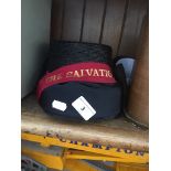 A Salvation Army hat