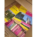 A large box of OS maps.
